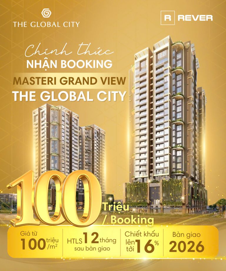 Masteri Grand View định hướng phong cách sống đa trải nghiệm