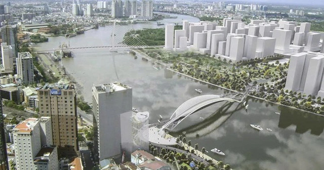 29/3 TP.HCM sẽ khởi công cầu đi bộ bắc qua sông Sài Gòn, nối Quận 1 với TP. Thủ Đức