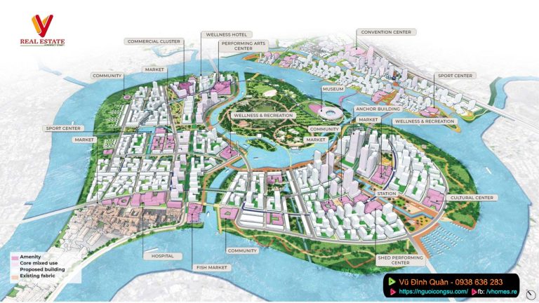 Bán đảo Bình Quới Thanh Đa: định hướng phát triển trở thành một trung tâm đô thị sinh thái – văn hóa – sáng tạo mới của TP.HCM.