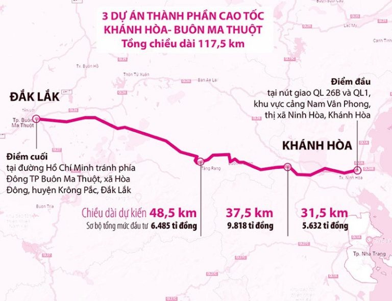 Thông tuyến cao tốc Khánh Hòa – Buôn Ma Thuột trước ngày 30-8-2025