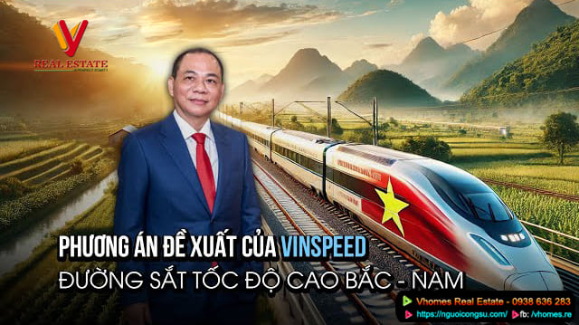 Lý do thực sự khiến Vinspeed đầu tư vào dự án Đường sắt tốc độ cao là gì?