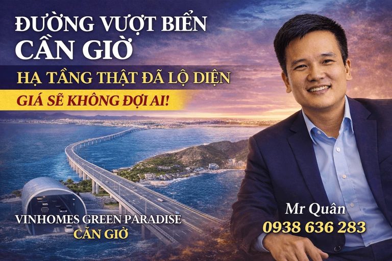 Cần Giờ Đã Khác: Tiến Độ Vinhomes Green Paradise 2/2026 & Đường Vượt Biển